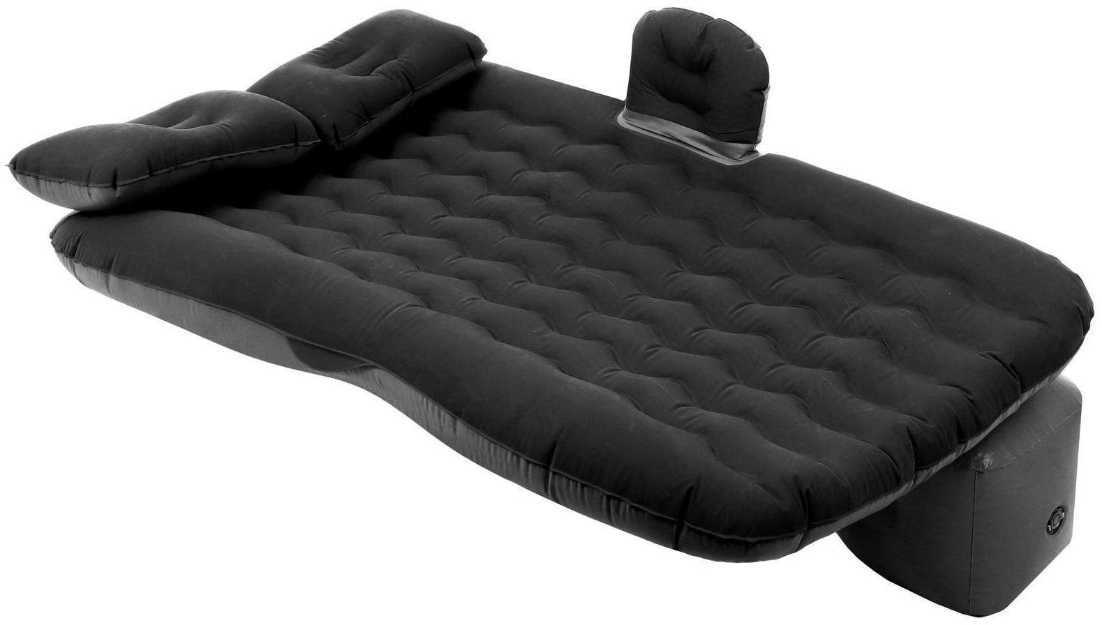 Матрас надувной в автомобиль 130 х 68 х 38 см, цвет черный