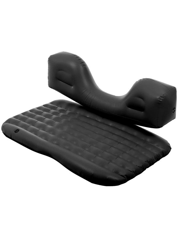 Матрас надувной в автомобиль 130 х 68 х 38 см, цвет черный