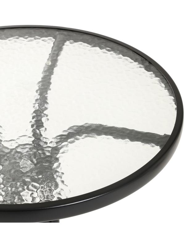 Набор садовой мебели (стол, 4 кресла), коричневый