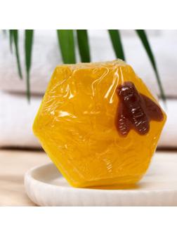 Мыло ручной работы «Медовое» с прополисом и маточным молочком, 70 г