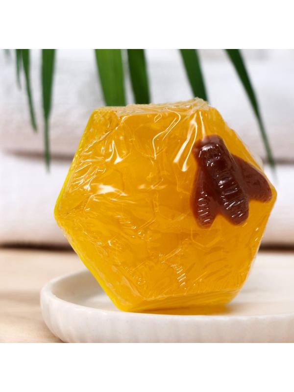 Мыло ручной работы «Медовое» с прополисом и маточным молочком, 70 г