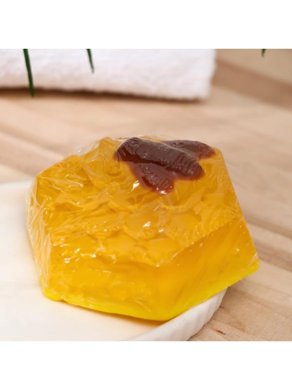 Мыло ручной работы «Медовое» с прополисом и маточным молочком, 70 г