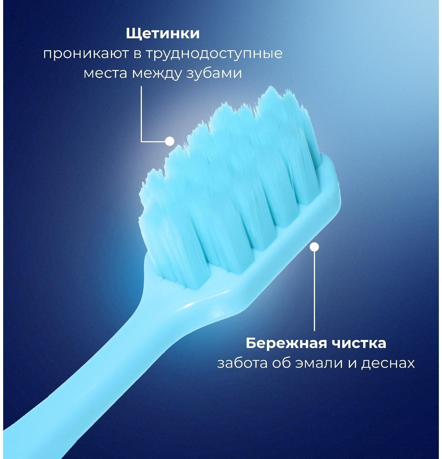 Зубная щётка Evermex мягкая, микс