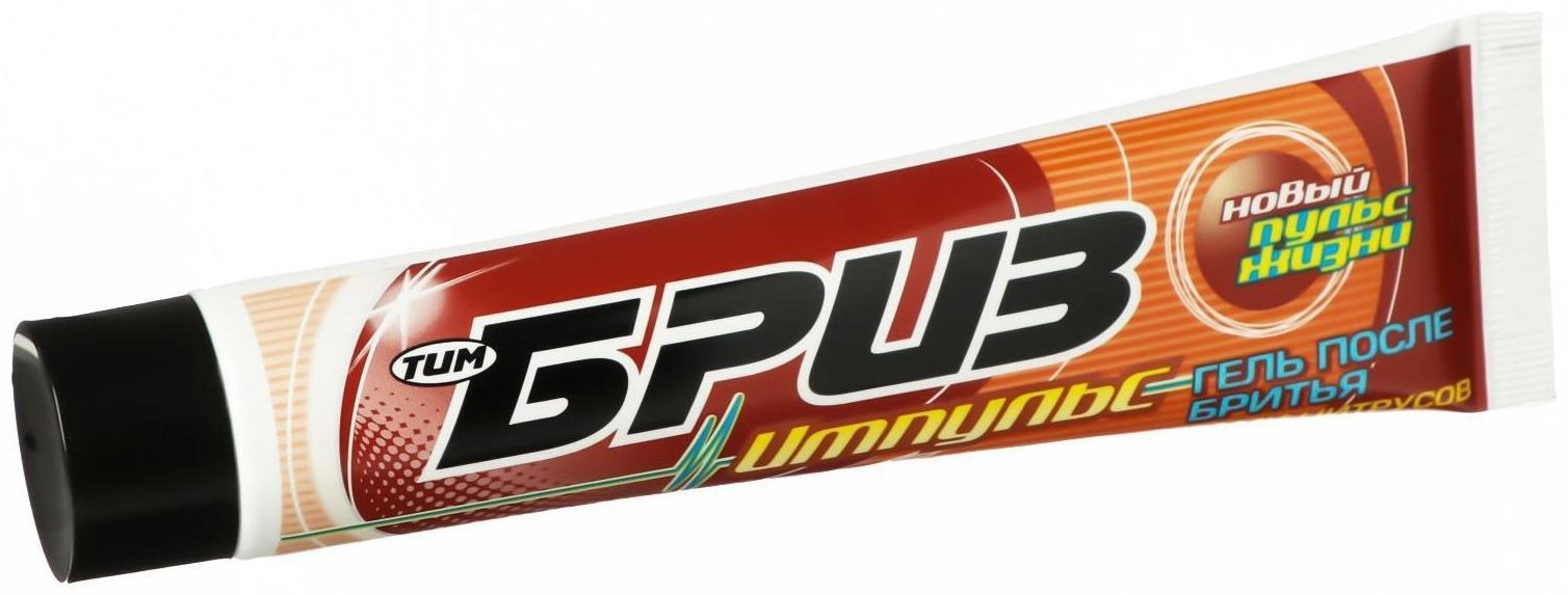 Гель после бритья БРИЗ Импульс, 75 мл