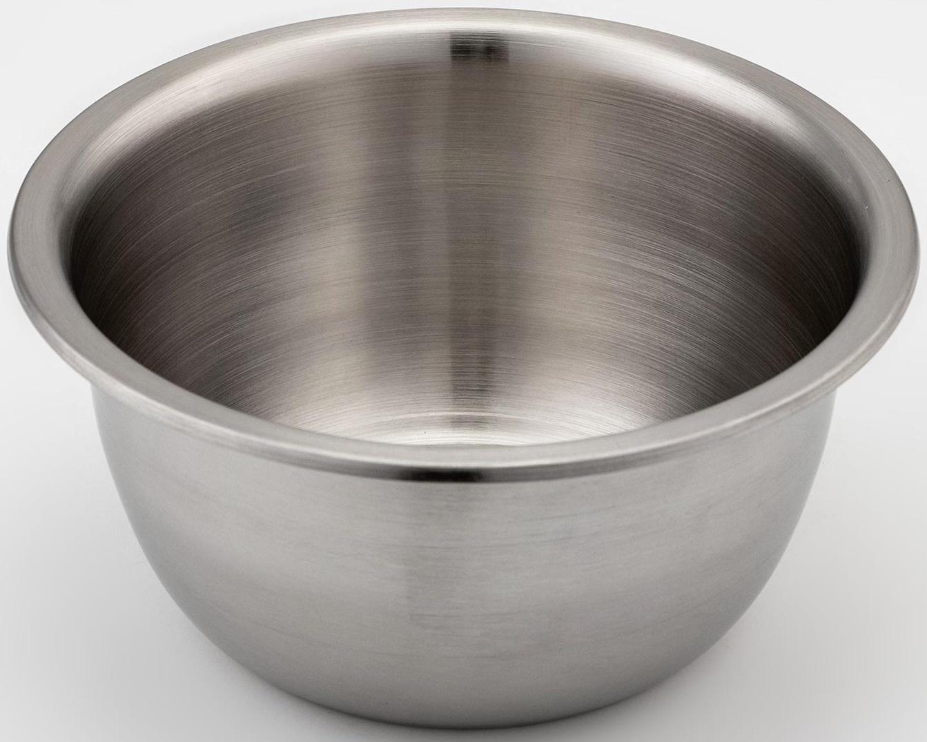 Миска из нержавеющей стали «Проф», 1,8 л, 20×9,5 см, матовая, толщина стали 0,6 мм