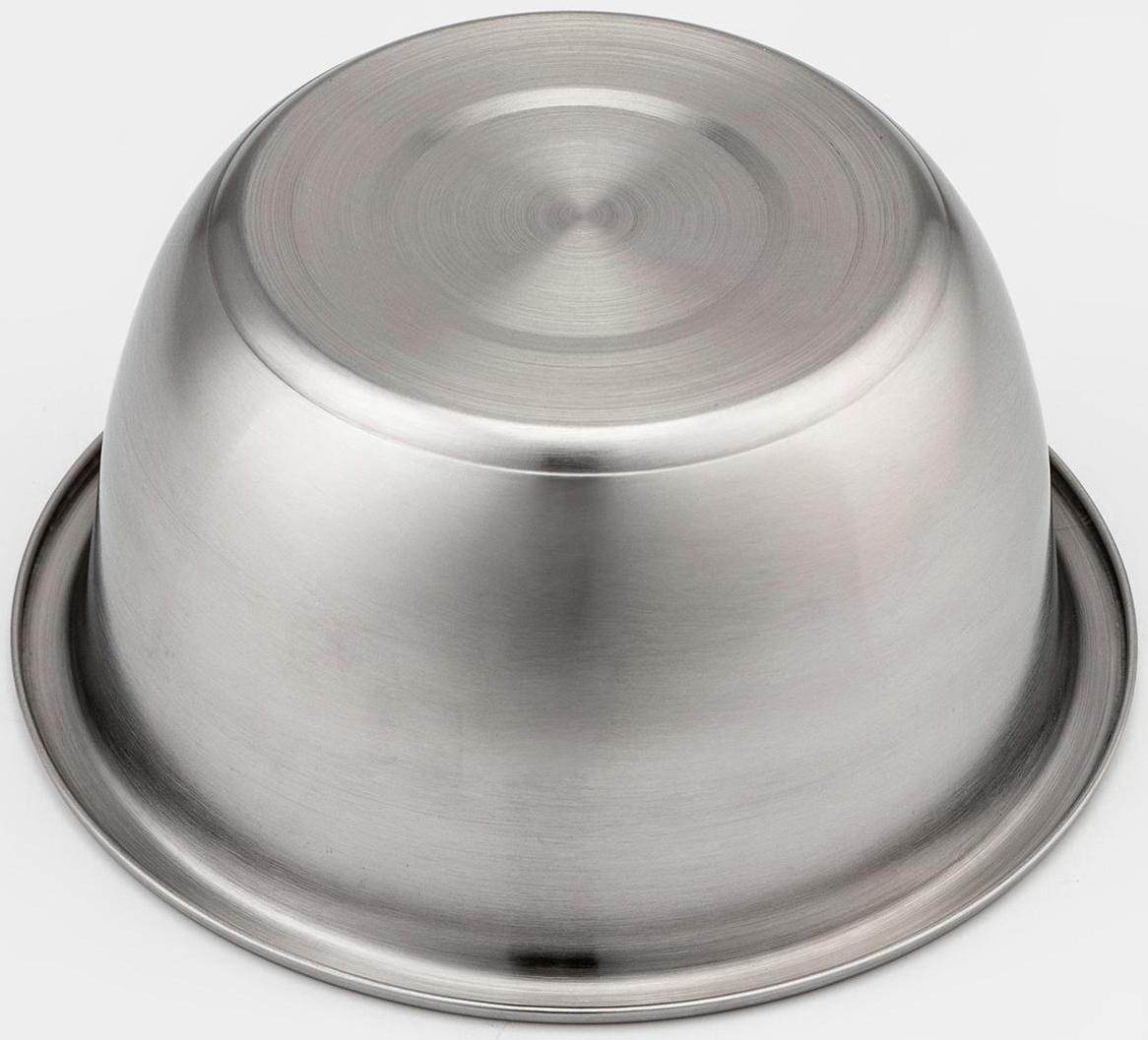 Миска из нержавеющей стали «Проф», 1,8 л, 20×9,5 см, матовая, толщина стали 0,6 мм