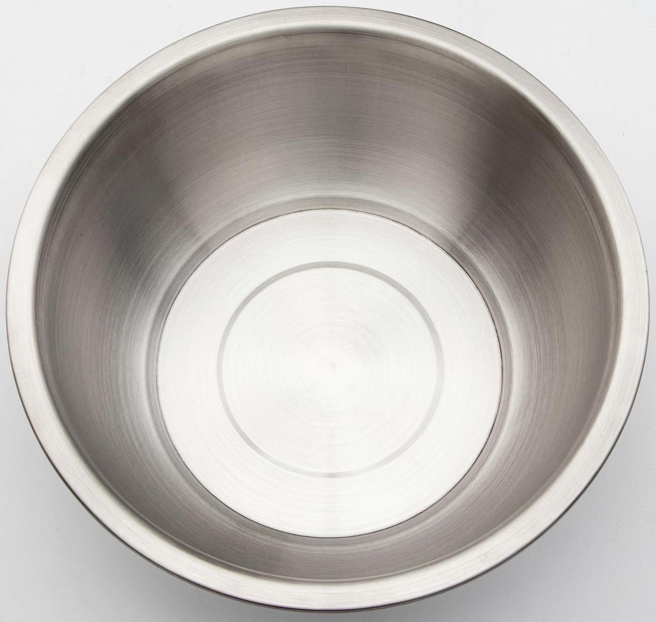 Миска из нержавеющей стали «Проф», 5 л, 28×11,5 см, матовая, толщина стали 0,6 мм