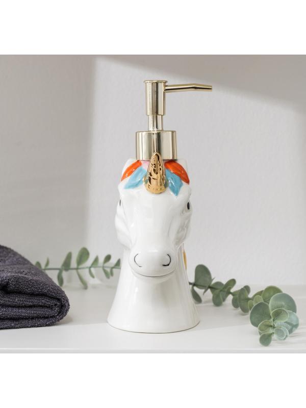 Дозатор для жидкого мыла «Единорог», 300 мл