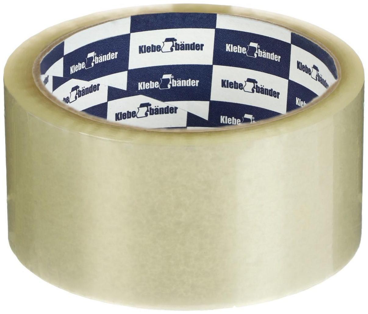 Упаковочная лента Klebebänder, 50мм*63  м , прозрачная