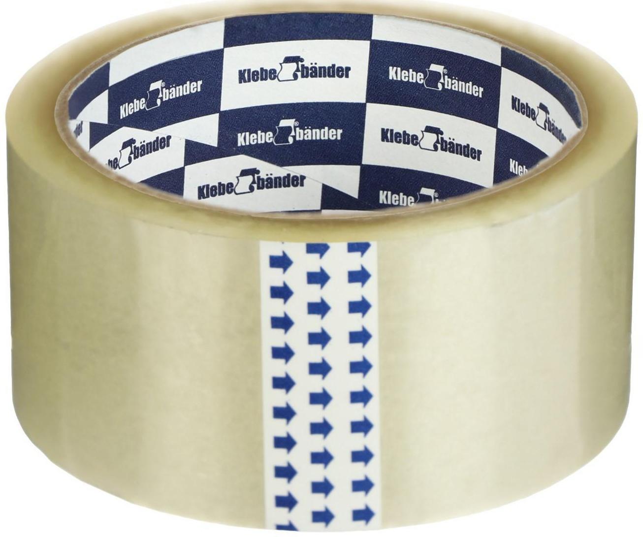 Упаковочная лента Klebebänder, 50мм*63  м , прозрачная