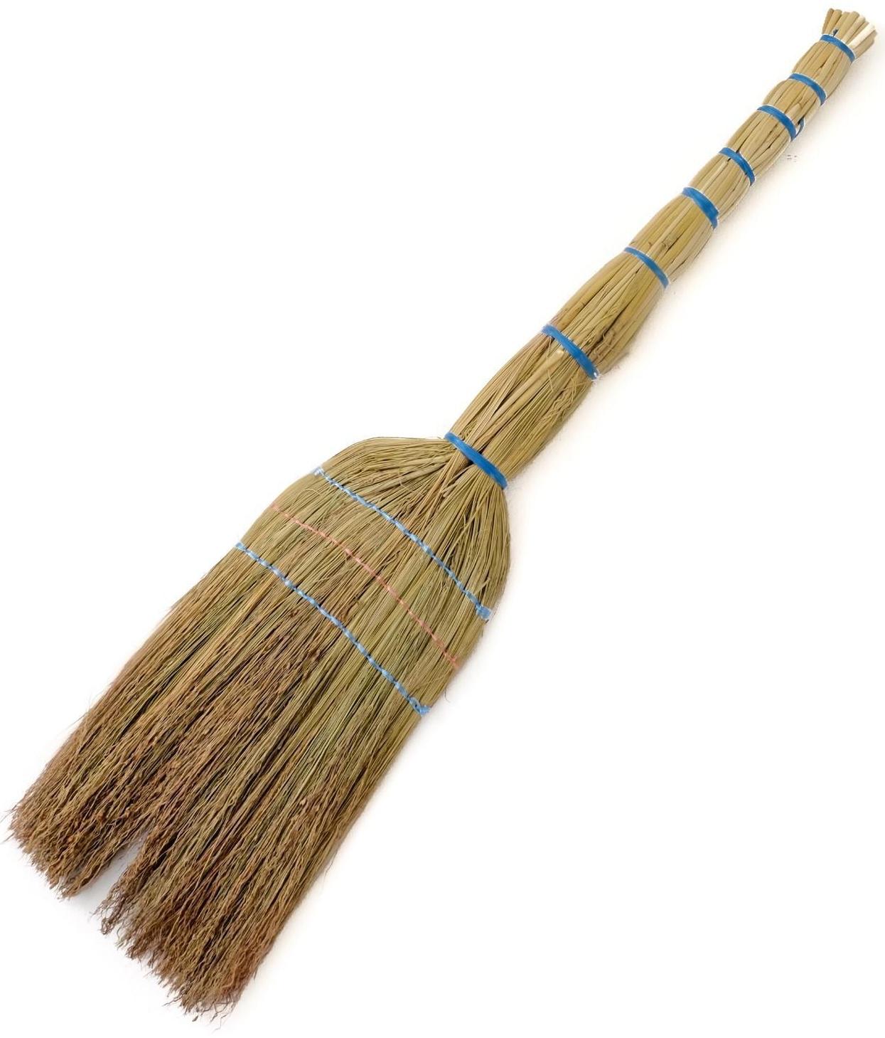 Веник узбекский из сорго 3х-прошивной большой, 83-93 см, ручная работа