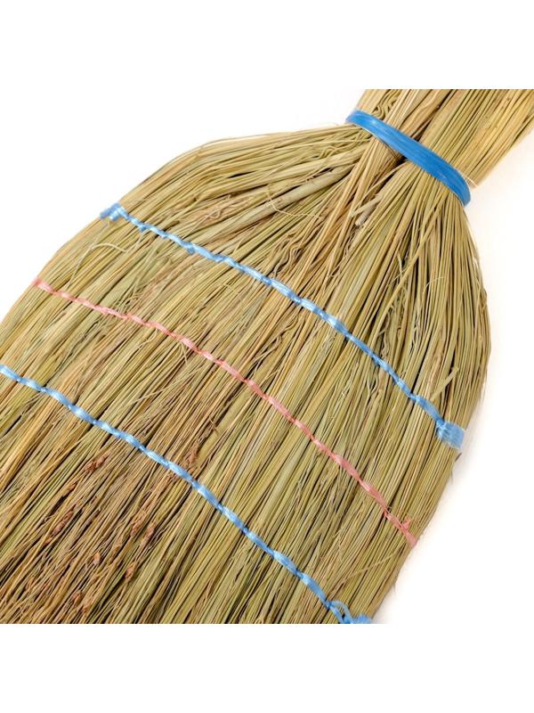 Веник узбекский из сорго 3х-прошивной большой, 83-93 см, ручная работа