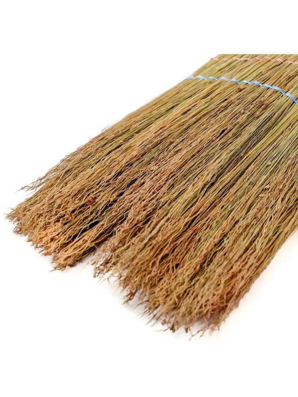 Веник узбекский из сорго 3х-прошивной большой, 83-93 см, ручная работа