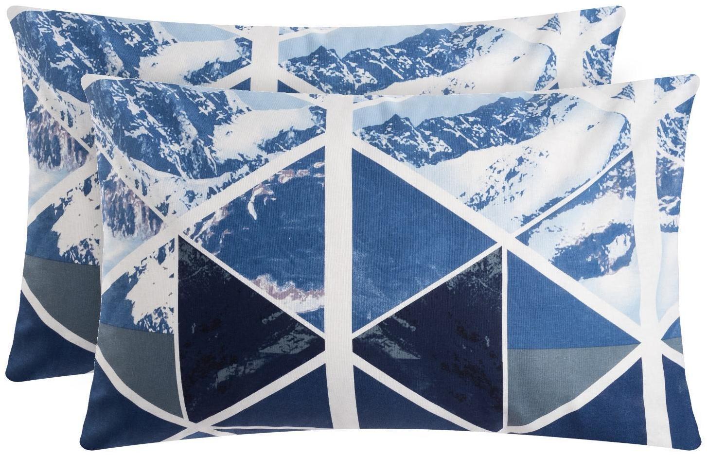 Комплект наволочек Этель «Горные вершины», 50х70 см - 2 шт, 100% хлопок, бязь