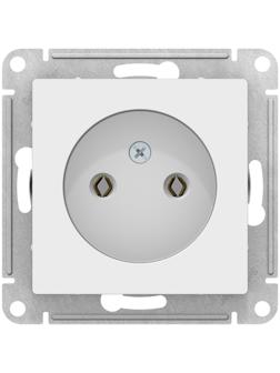 Розетка SE ATLASDESIGN, 16 А, 250 В, встраиваемая, без з/к, IP20, белая, ATN000141