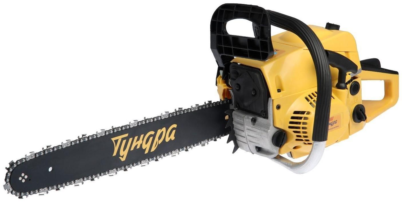 Бензопила ТУНДРА, 11500 об/мин, 450 мм, 18