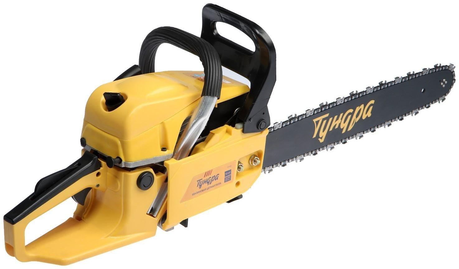 Бензопила ТУНДРА, 11500 об/мин, 450 мм, 18