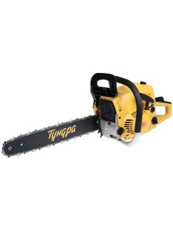 Бензопила ТУНДРА, 11500 об/мин, 450 мм, 18