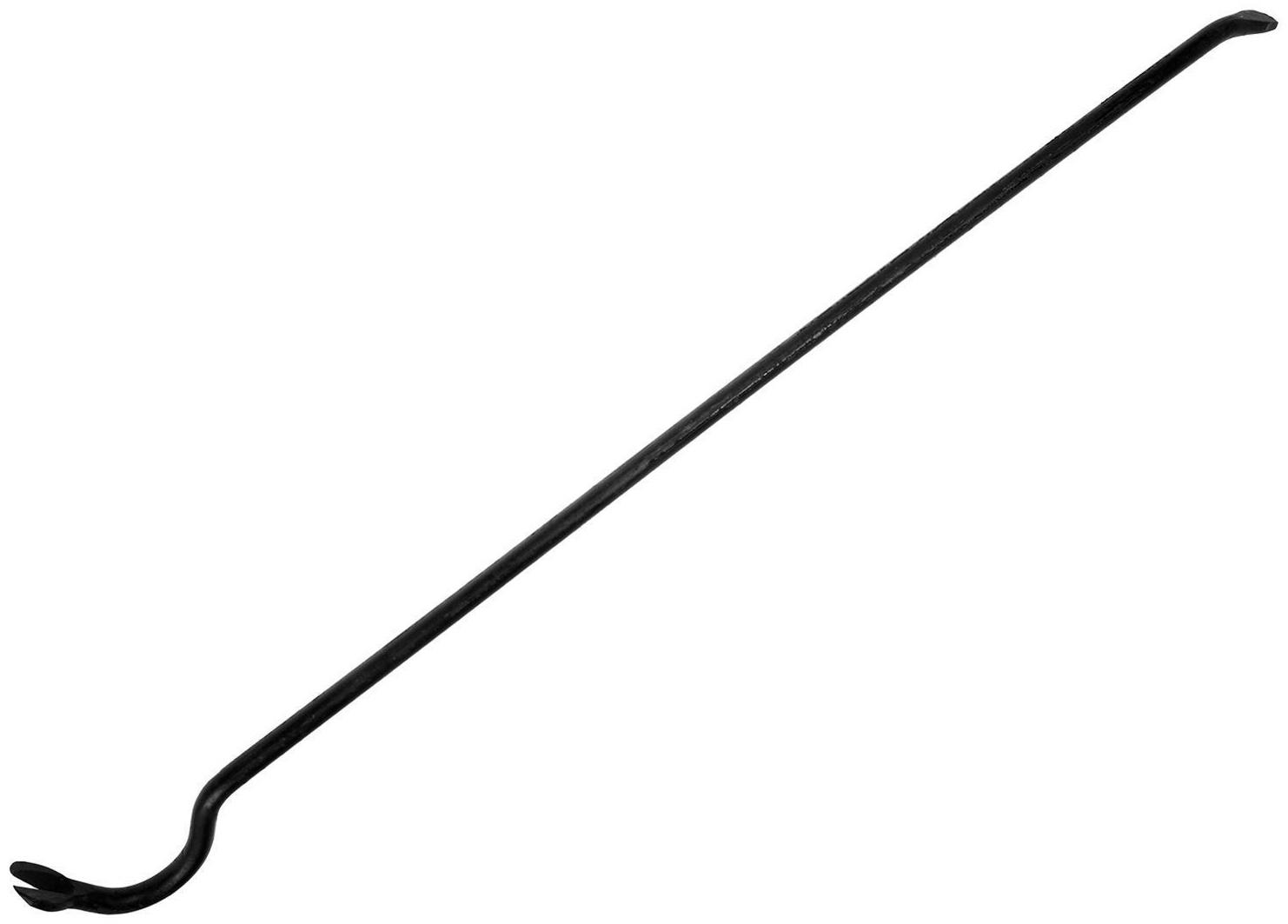 Лом-гвоздодер ЛОМ, круглый профиль, d=17 мм, 1000 мм