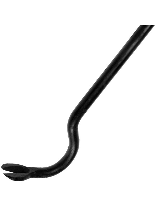 Лом-гвоздодер ЛОМ, круглый профиль, d=17 мм, 1000 мм