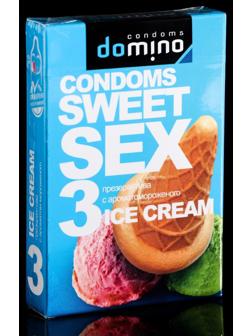 Презервативы Domino sweet sex ice cream,3 шт.