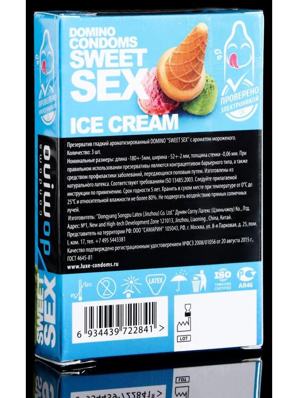 Презервативы Domino sweet sex ice cream,3 шт.