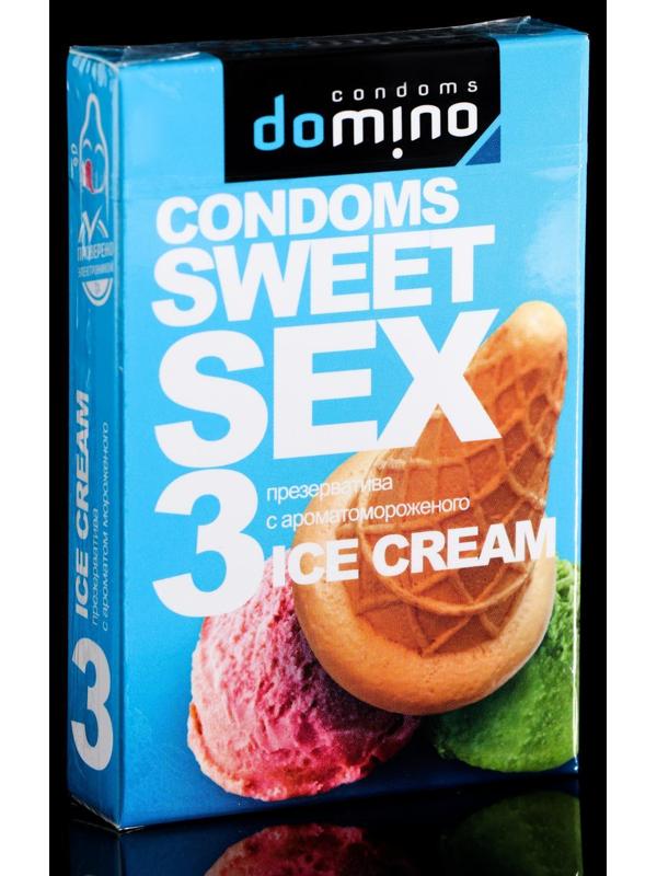 Презервативы Domino sweet sex ice cream,3 шт.