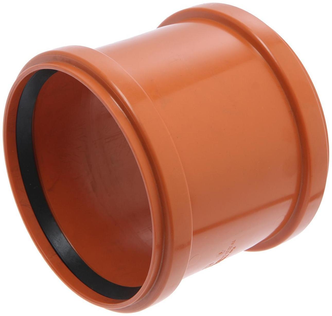 Муфта канализационная FLEXTRON, наружная, d=160 мм, ремонтная