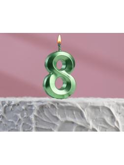 Свеча в торт на шпажке «‎Грань», цифра 