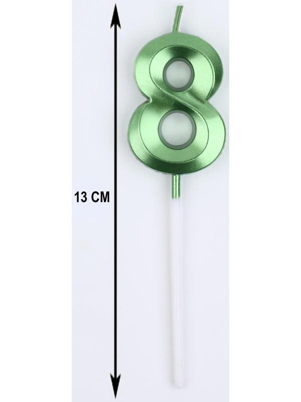 Свеча в торт на шпажке «‎Грань», цифра 