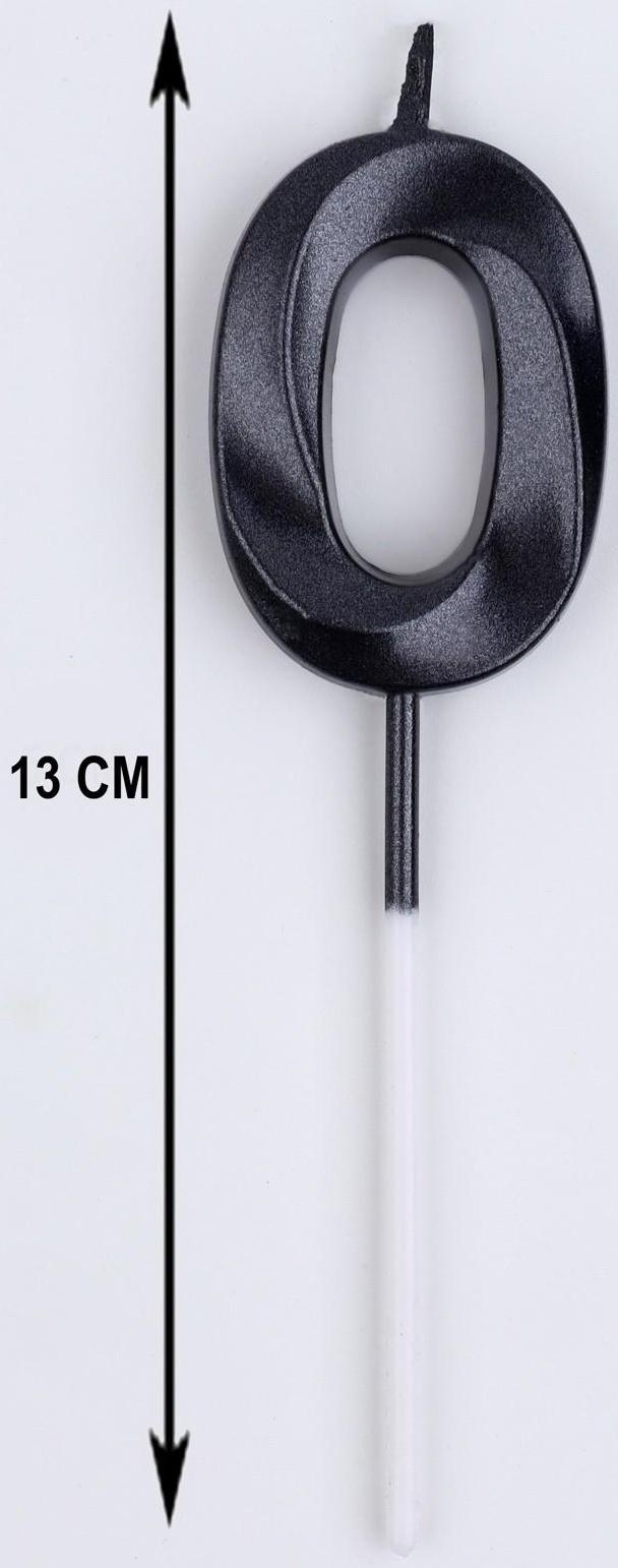 Свеча в торт на шпажке «‎Грань», цифра 