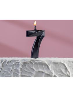 Свеча в торт на шпажке «‎Грань», цифра 