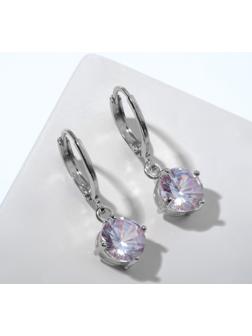 Серьги со стразами 