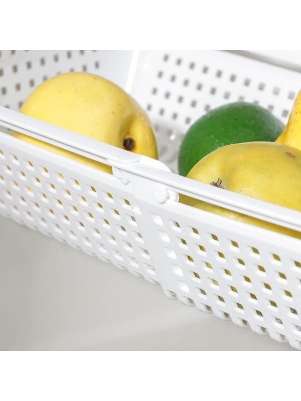 Мойка-сушилка раздвижная, 30×19,5 см, цвет белый