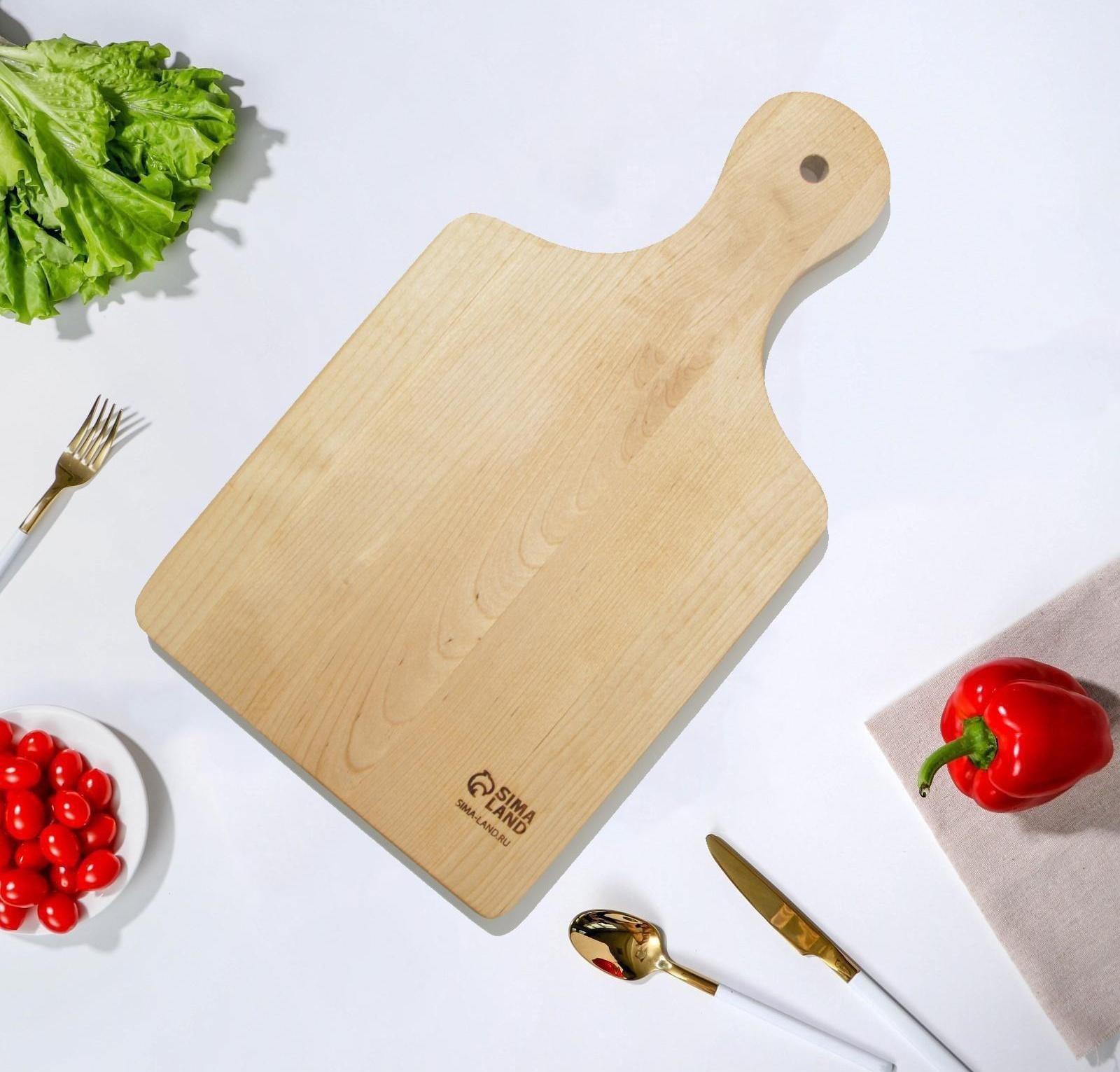 Доска разделочная «Для прекрасных блюд», 35 × 20 × 2  см