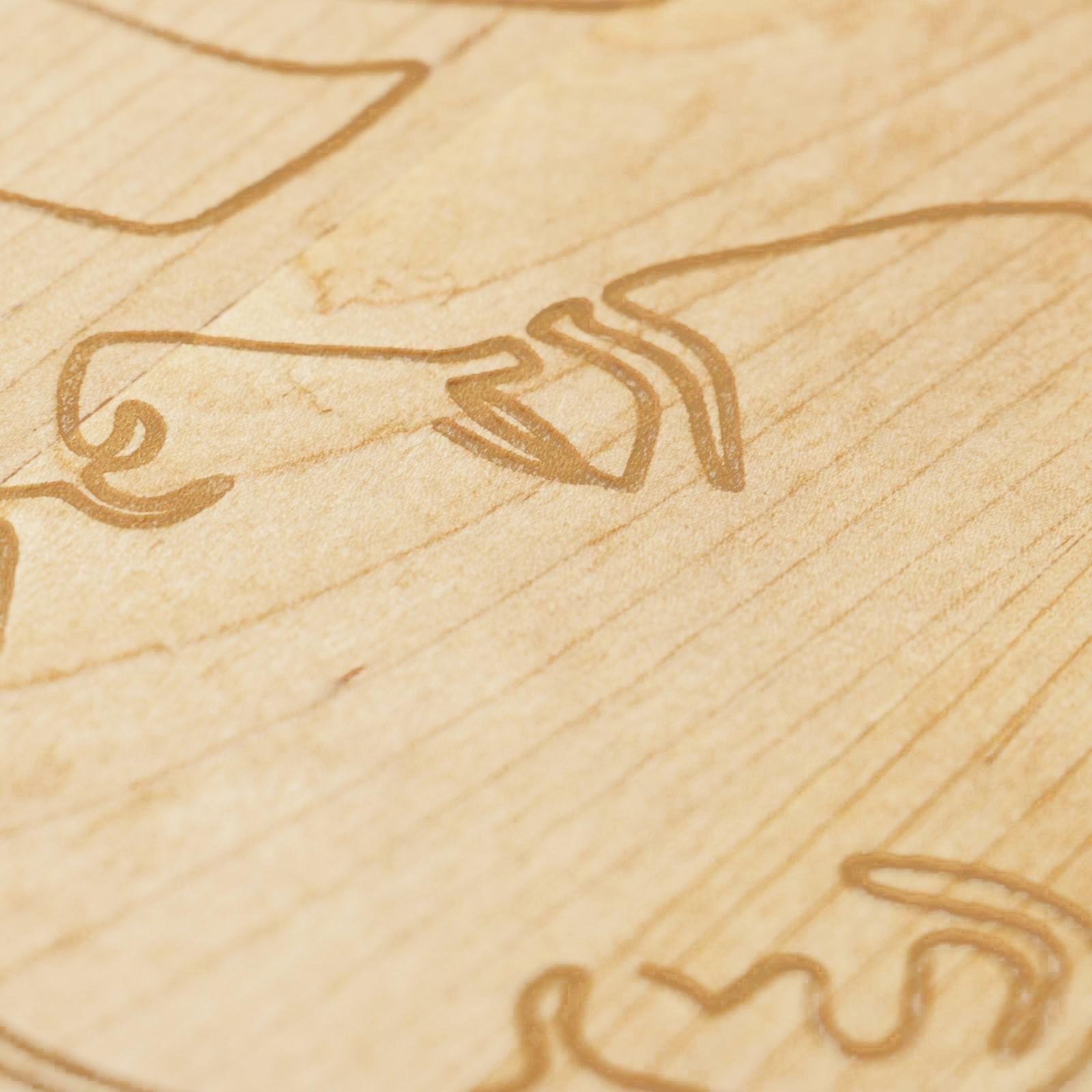 Доска разделочная «Для прекрасных блюд», 35 × 20 × 2  см