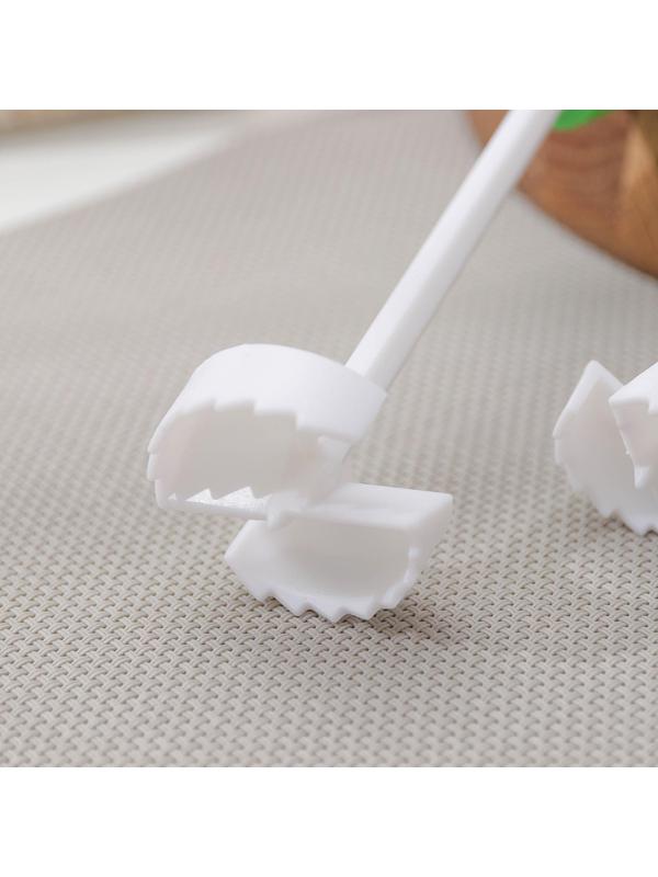 Приспособление для фаршировки овощей Drill, 4 насадки, цвет зелёный