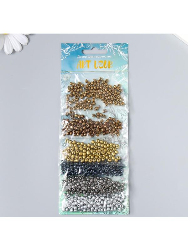 Бисер круглый размер 6/0 