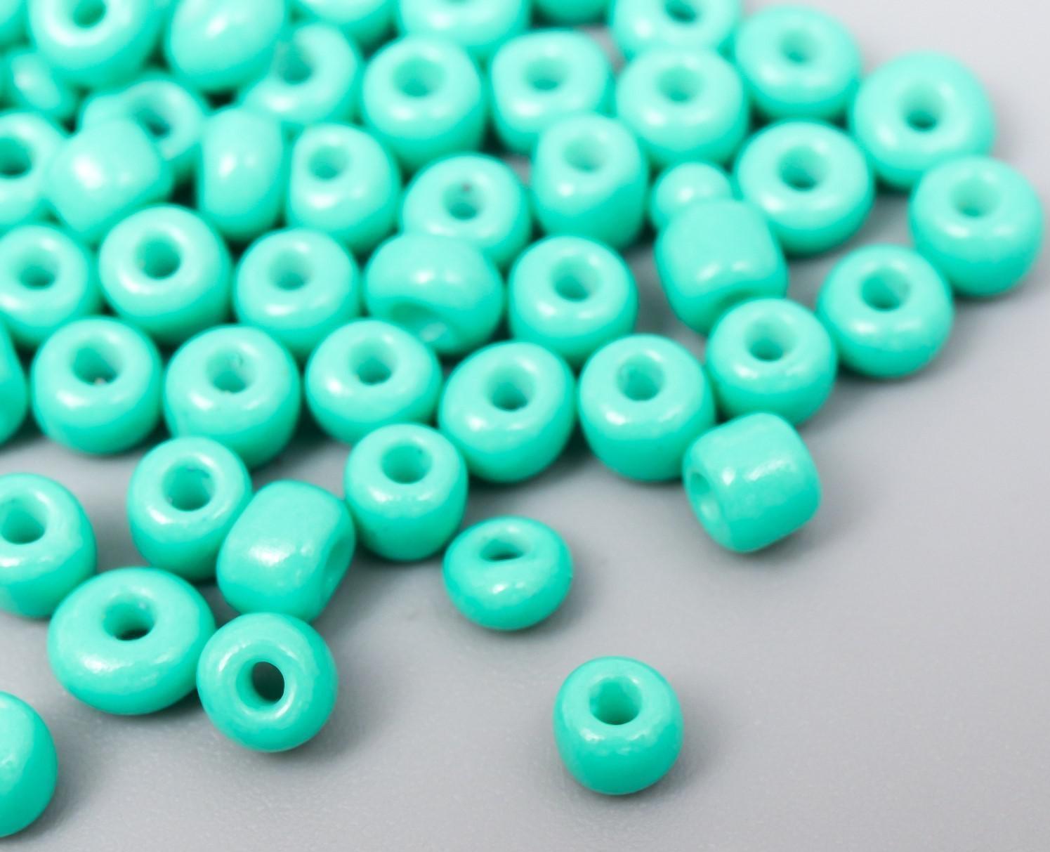 Бисер круглый 6/0 в бутылочке 