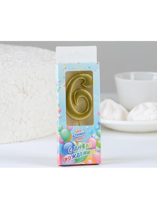 Свеча в торт цифра 