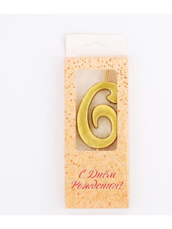 Свеча в торт цифра 