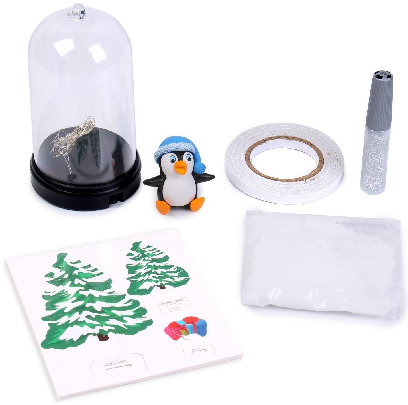 Набор для творчества «Новогодний ночник», пингвинёнок