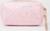 Косметичка на молнии, с ручкой, цвет розовый