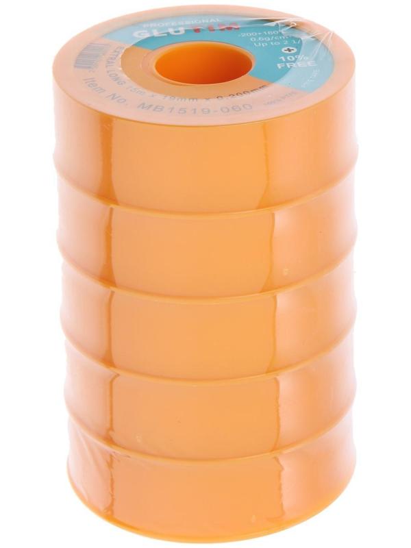 Лента ФУМ TIM MB1519-060, для газа, 19 мм х 0,20 мм х 15 м