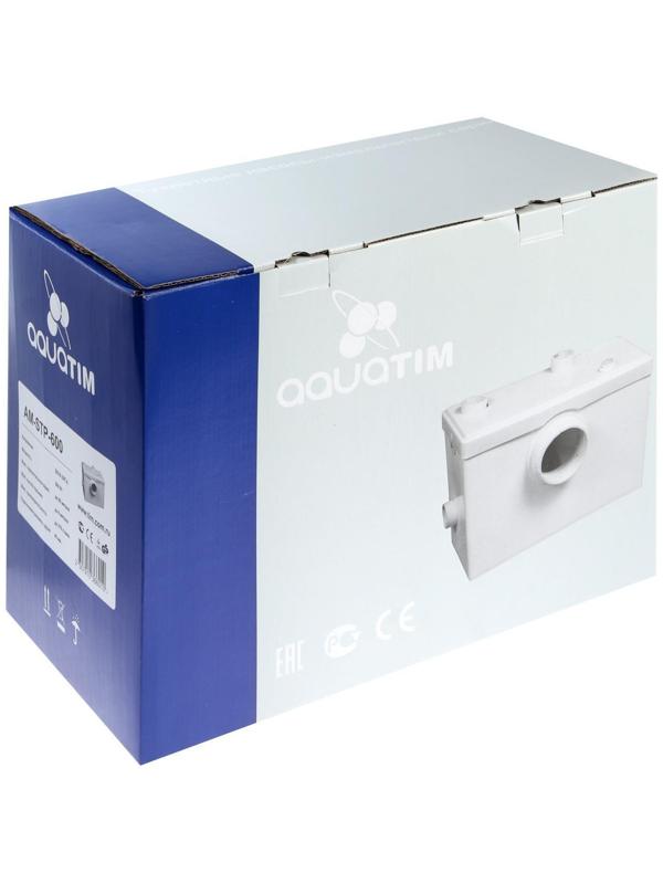 Насос канализационный TIM AM-STP-600, 600 Вт, 140 л/мин, напор 6.5 м, с измельчителем