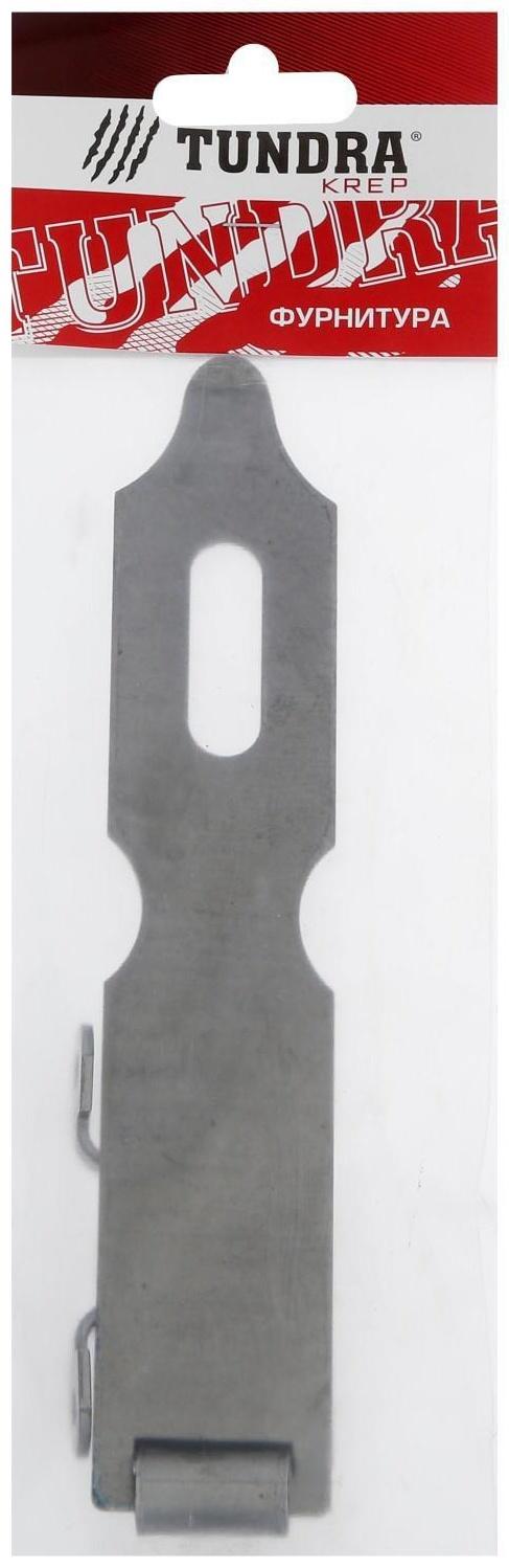 Накладка дверная ТУНДРА НДА, 180 мм, без покрытия, 1 шт.