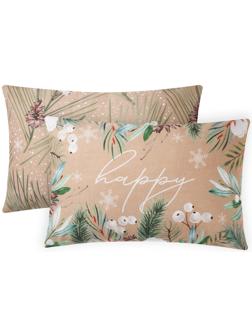 Комплект наволочек Этель Happy 50х70 см - 2 шт, 100% хлопок, бязь