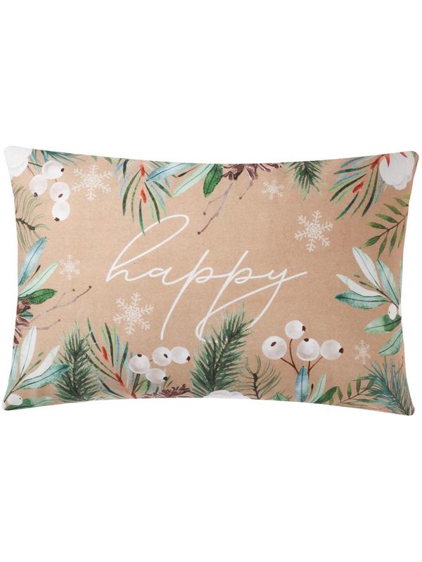 Комплект наволочек Этель Happy 50х70 см - 2 шт, 100% хлопок, бязь