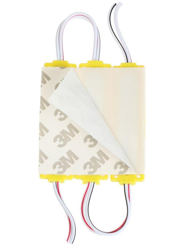 Светодиодная подсветка салона 12 В, COB, 7×1.6 см, IP68, 1.5 Вт, свет желтый