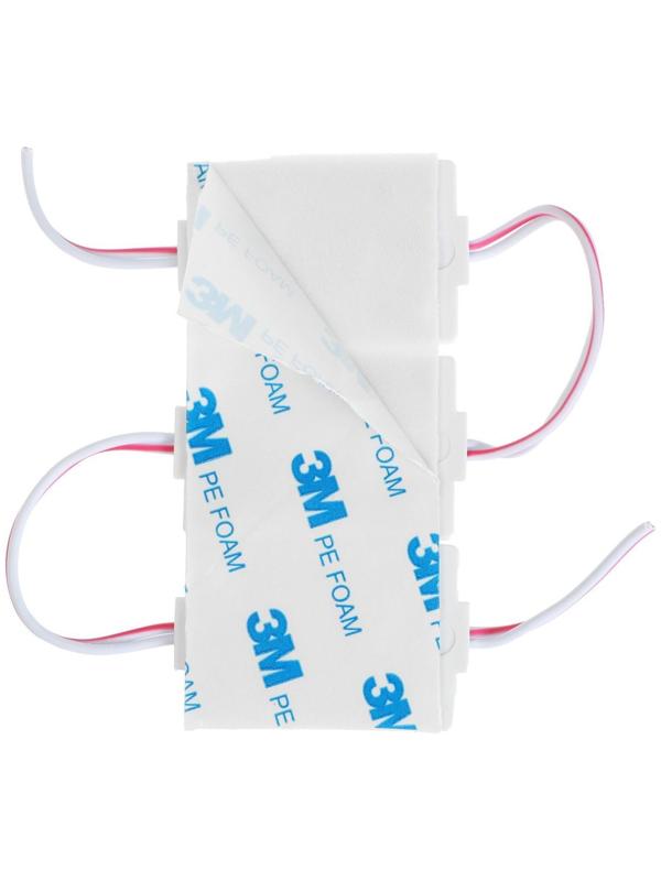 Светодиодная подсветка салона 12 В, 1 LED, 4.8×3 см, IP68, 1.5 Вт, свет белый